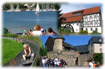 Tourismus Collage
