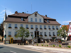 Hintergrund Rathaus