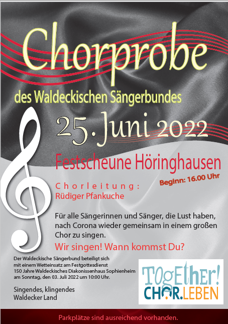 Chorprobe Wadeckischrer Sängerbund