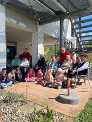 Jung trifft Alt im DRK- Seniorenzentrum Waldeck-Sachsenhausen