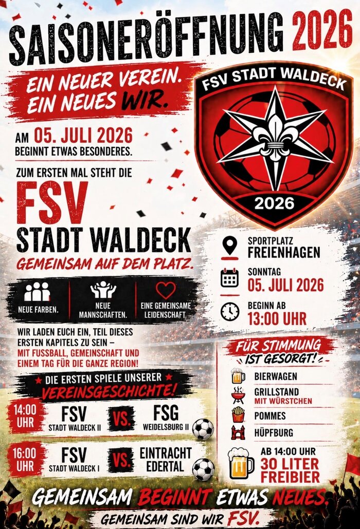 FSV FSV Stadt Waldeck Saisoneröffnung 26Stadt Waldeck