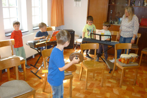 Musikhaus Höringhausen wird vom Kindergarten besucht