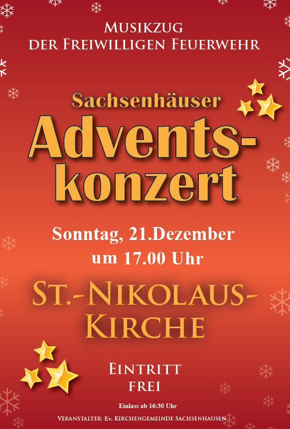 Adventskonzert Sachsenhausen
